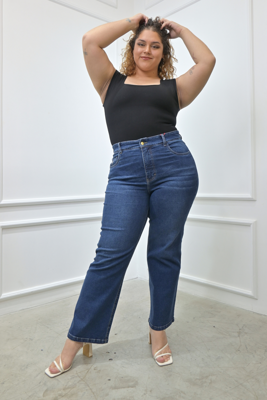 Wide Leg Arelis Azul Cristal