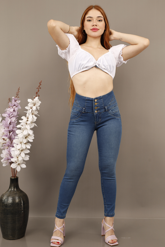 JEANS SKINNY ZAFIRO MAIZ