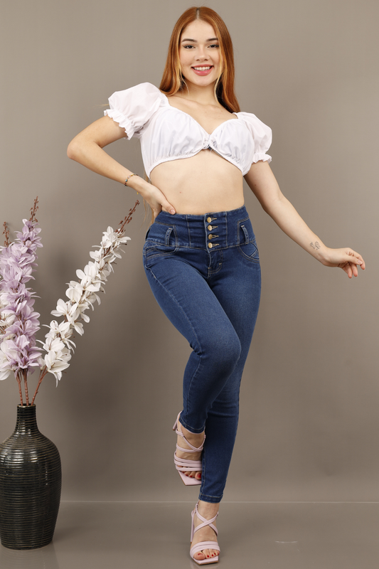 JEANS SKINNY SOFIA AZUL