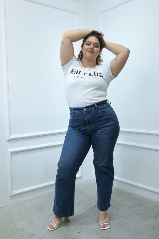 Wide Leg Arelis Azul Maíz