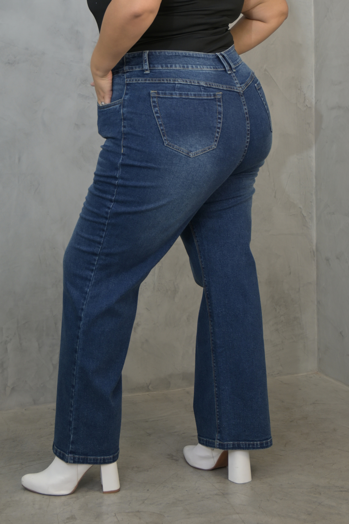 Wide Leg Arelis Azul Maíz