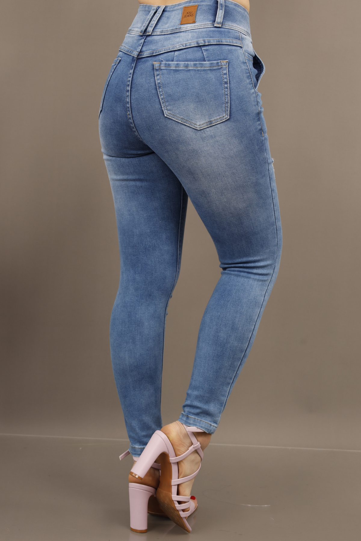 JEANS SKINNY NEW CELESTE RASGADO