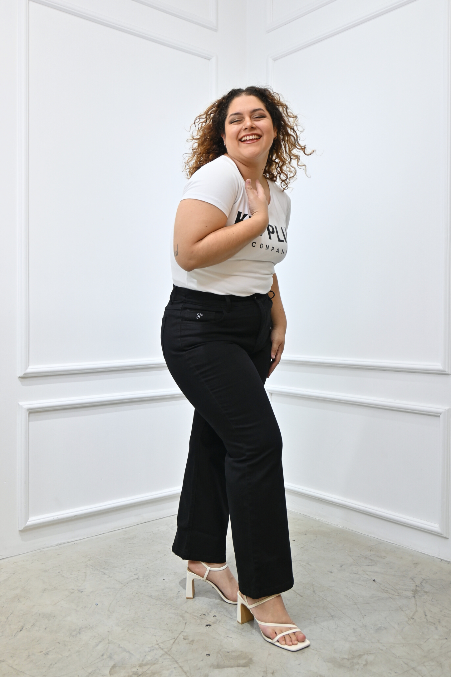 Wide Leg Arelis Negro