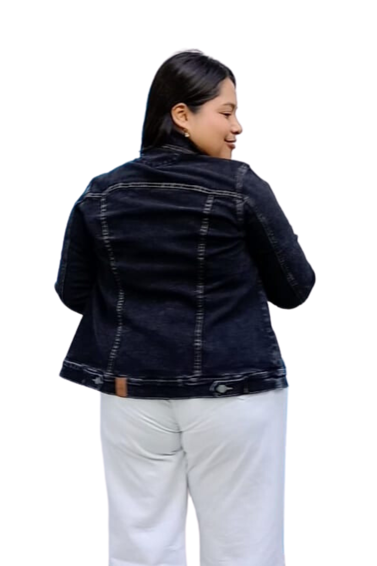 Casaca Clásica Clara Negro