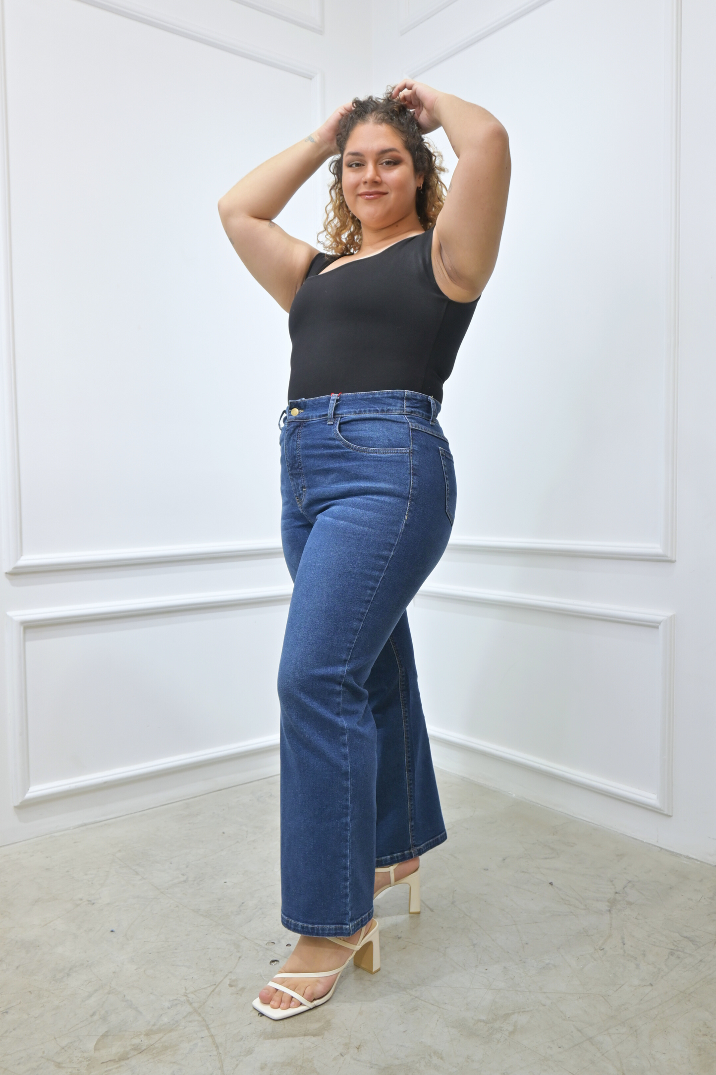 Wide Leg Arelis Azul Cristal