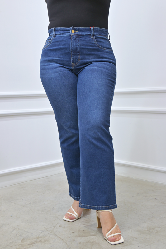 Wide Leg Arelis Azul Cristal