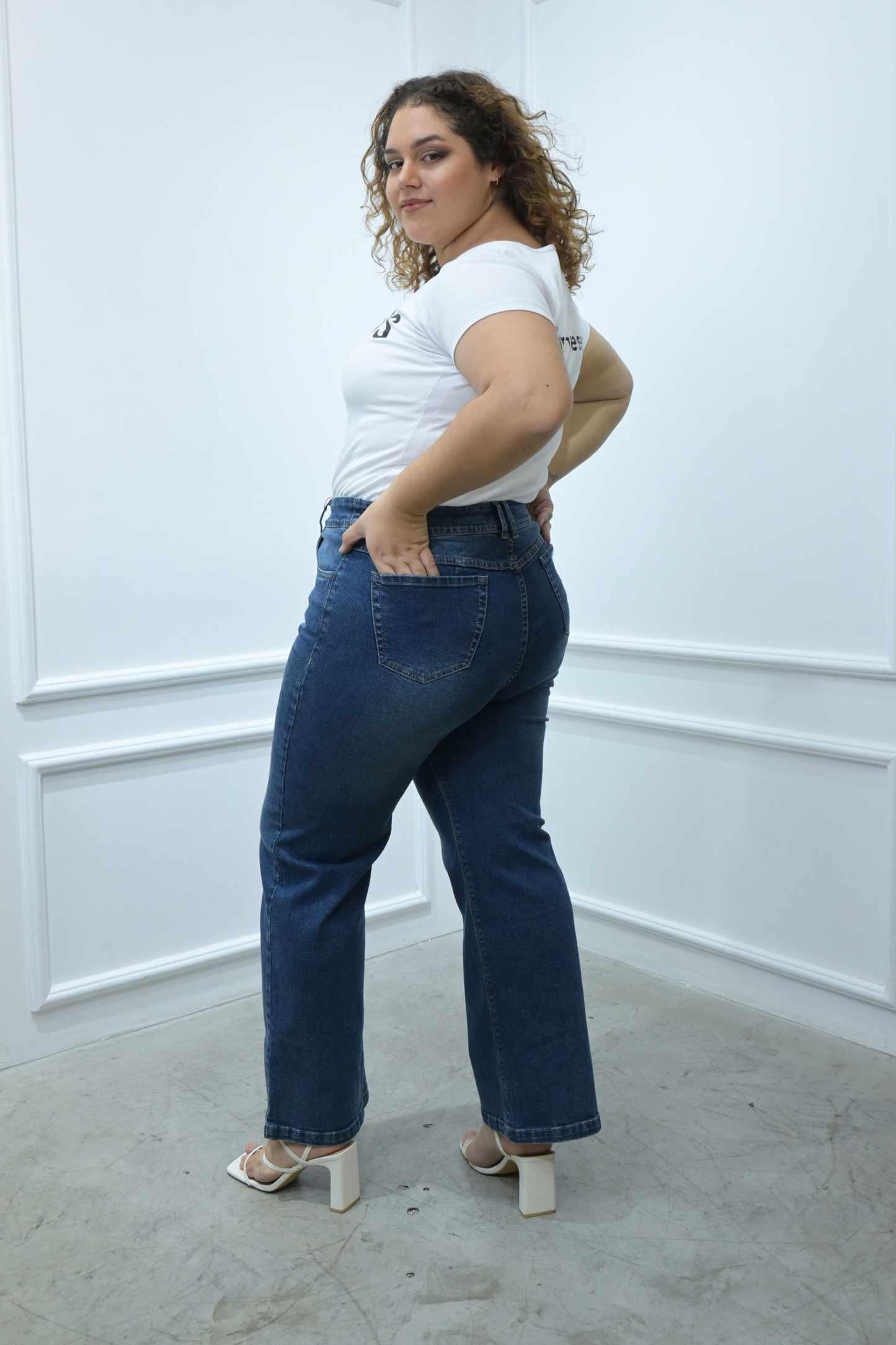 Wide Leg Arelis Azul Maíz